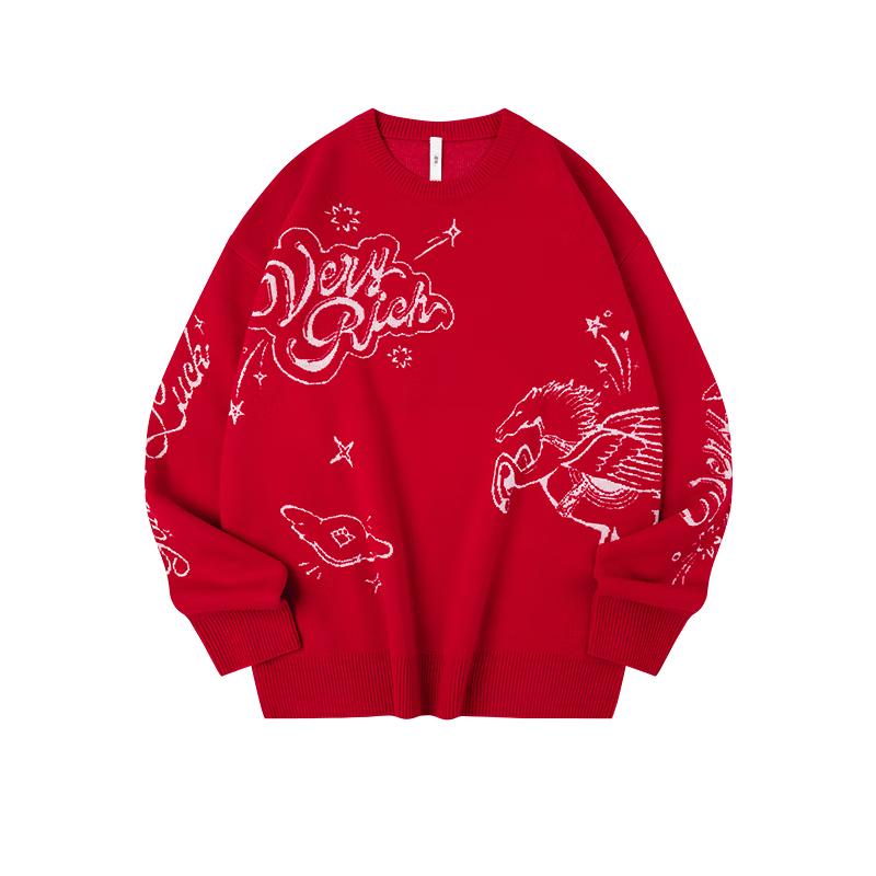 

Jordan Unisex New Year Red Casual Sweater 200/5XL
