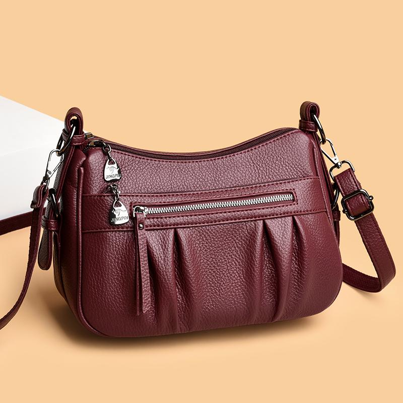 High Quality Soft PU Leather Women's Crossbody Bag, Fashionable Women's Shoulder Bag, Suitable for Daily Use, Shopping, Commuting