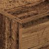 Sideboard Rustic Wood Look 60 x 35 x 98.5 cm Engineered Wood