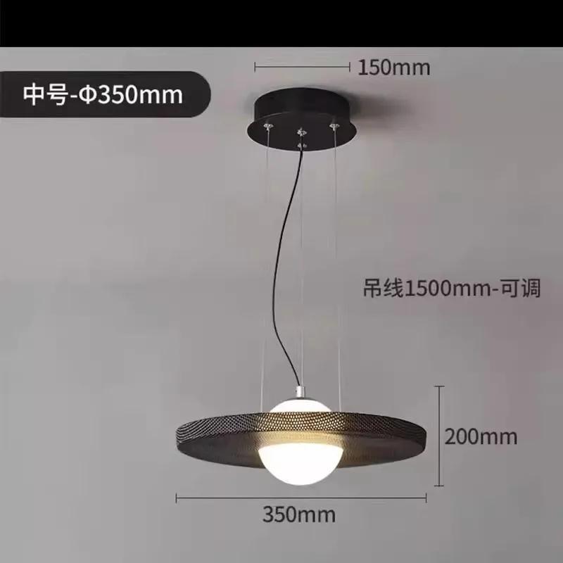 Italian Desinger Table Pendant Light Atmosphere Planet Chandelier Ceiling Hanging Suspension Lamp