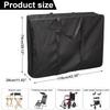 600D Christmas Storage Bag Folding Chair Storage Bag Extra Large Heavy Duty, With Zipper and Handle, Suitable for Folding Beds