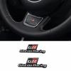 Lqzh5 For Toyota GR GAZOO Sport Corolla Racing Yaris Rav4 CHR Auris Camry Highlander Car Steeing Wheel Decoration Sticker Side Badge