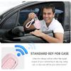 5 Button Key Fob Cover,TPU Key Fob Case With Keychain,Car Key Cover Pink Car Accessories Compatible With Honda