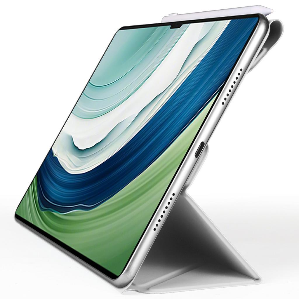 Für Huawei MatePad Pro 13.2 Hülle PC+PU Leder Origami Ständer Magnetische Tablet-Hülle