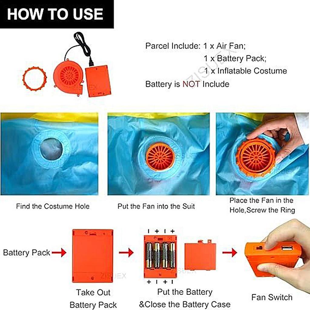 Adult Inflatable Christmas Tree Costume Reusable One Size Fits Men Women Dress Up Outfit for Stage Cosplay Event Parade Party