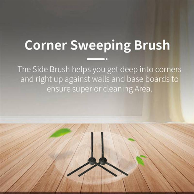 

A65T-14PCS Side Brush Hepa Filter For Ilife V5 X5 For Panda X500 For ECOVACS CR120 X600 Vacuum Cleaner Replacement Parts