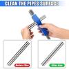 2 Pcs Car Battery Terminal Cleaners, Car Battery Cleaning Brush With Steel Wire, Anti-corrosion Battery Terminals Machine Parts Cleaning Tools Univers