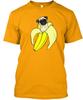 Tričko Mops s banánem Vyrobeno v USA Velikost S až 5XL