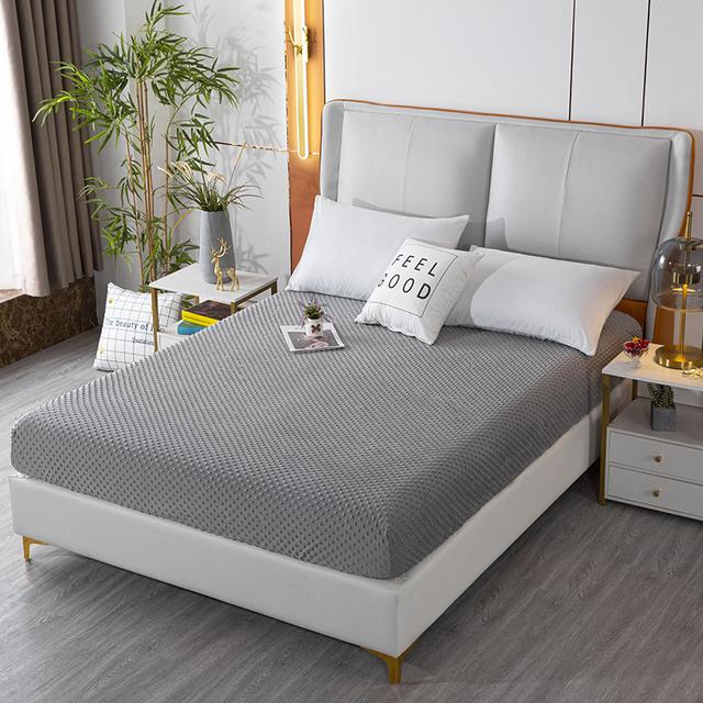 Přehoz na postel Hřejivý plyšový Prostěradlo s gumou Prostěradlo s gumou Silný Pro jednolůžko Dvojlůžko Queen King Postel