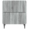 Nightstand Set of 2 Grey Sonoma 43 x 34.5 x 49.5 cm
