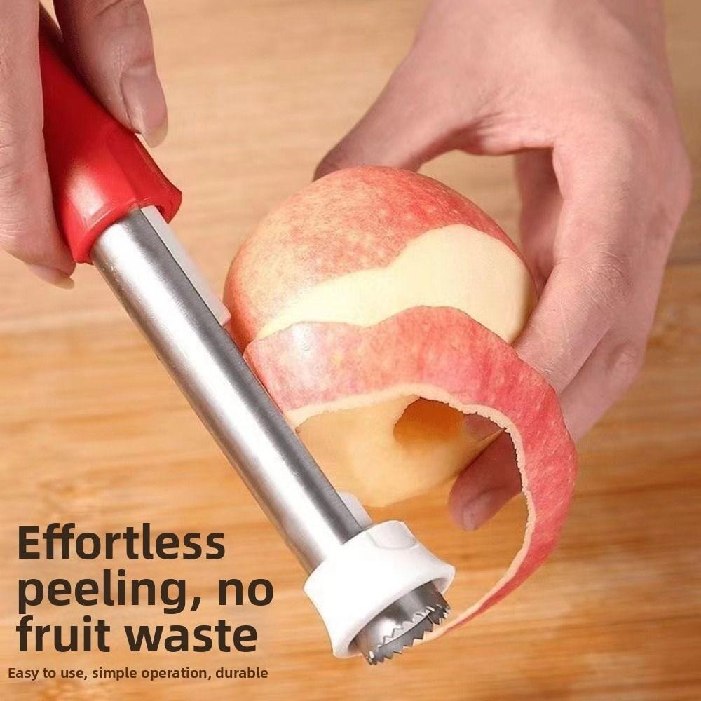 Telescopic Fruit Peeler 2 in 1 Core Removal Tool Core Extractor Fruit Pitter  Pear