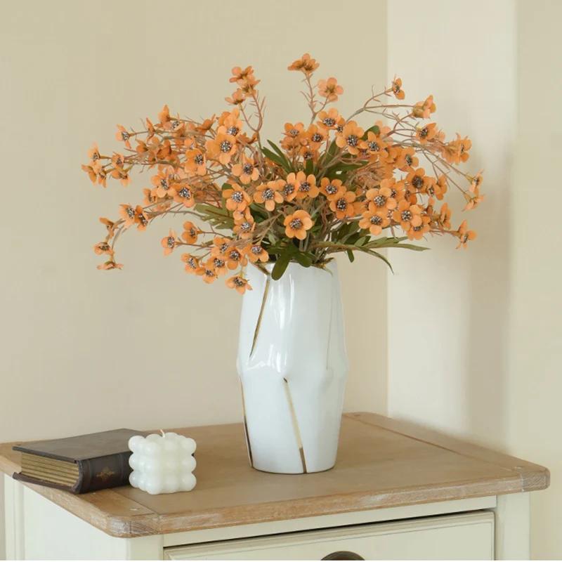 Simulated Plum Blossom Nordic Retro Home Wedding Decoration, Flower Arrangement Decorative Photography Living Room Decorative