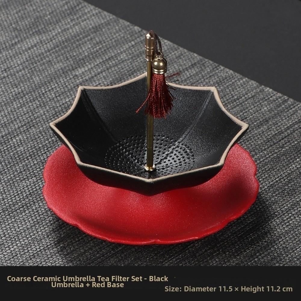 

Teas Ceremony Accessories Ceramic Tea Filter Rotating Tea Infusers New Tea Filters 3