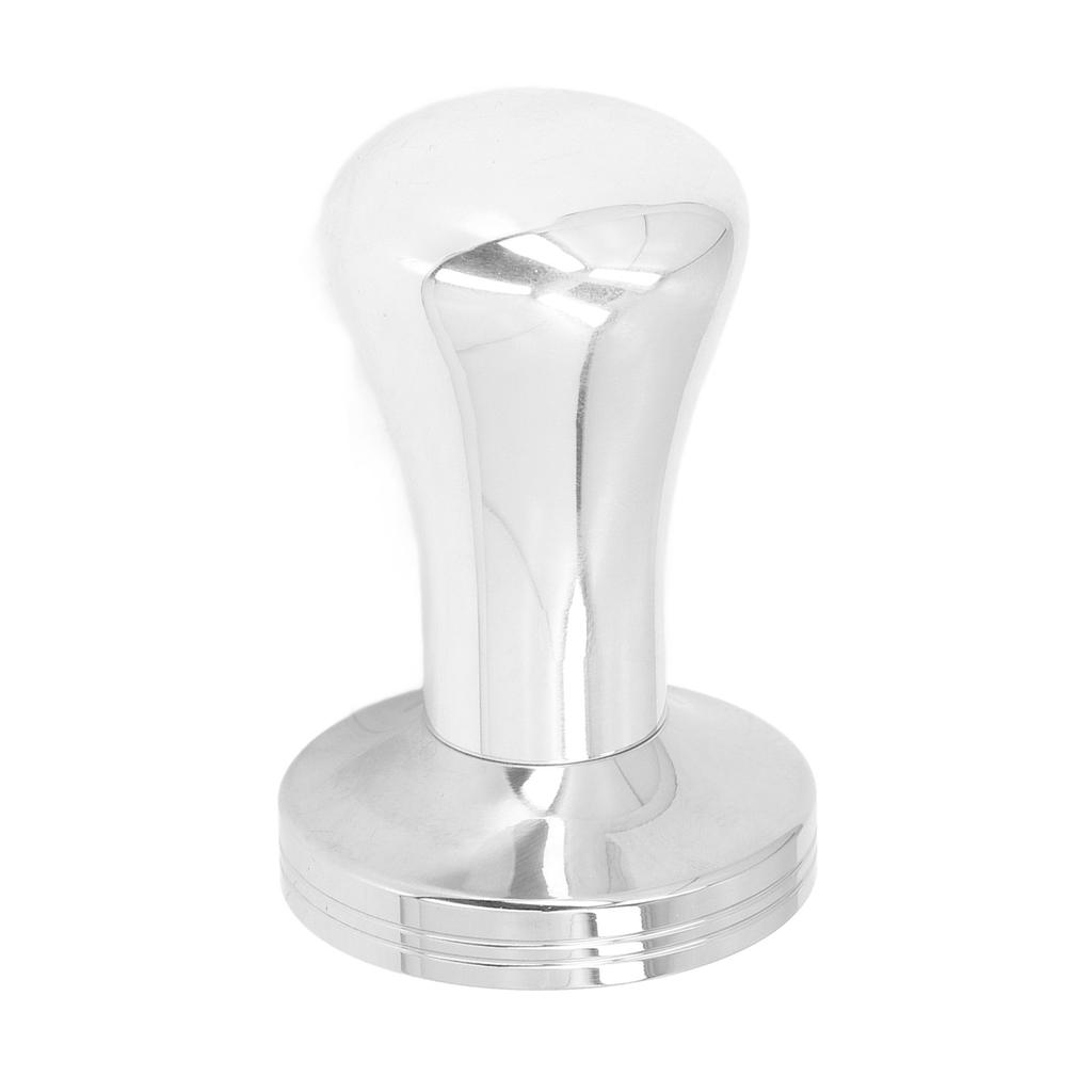 51mm Stainless Steel Coffee Tamper Flat Base Coffee Tamp Tool Coffee Powder Hammer for Home Office