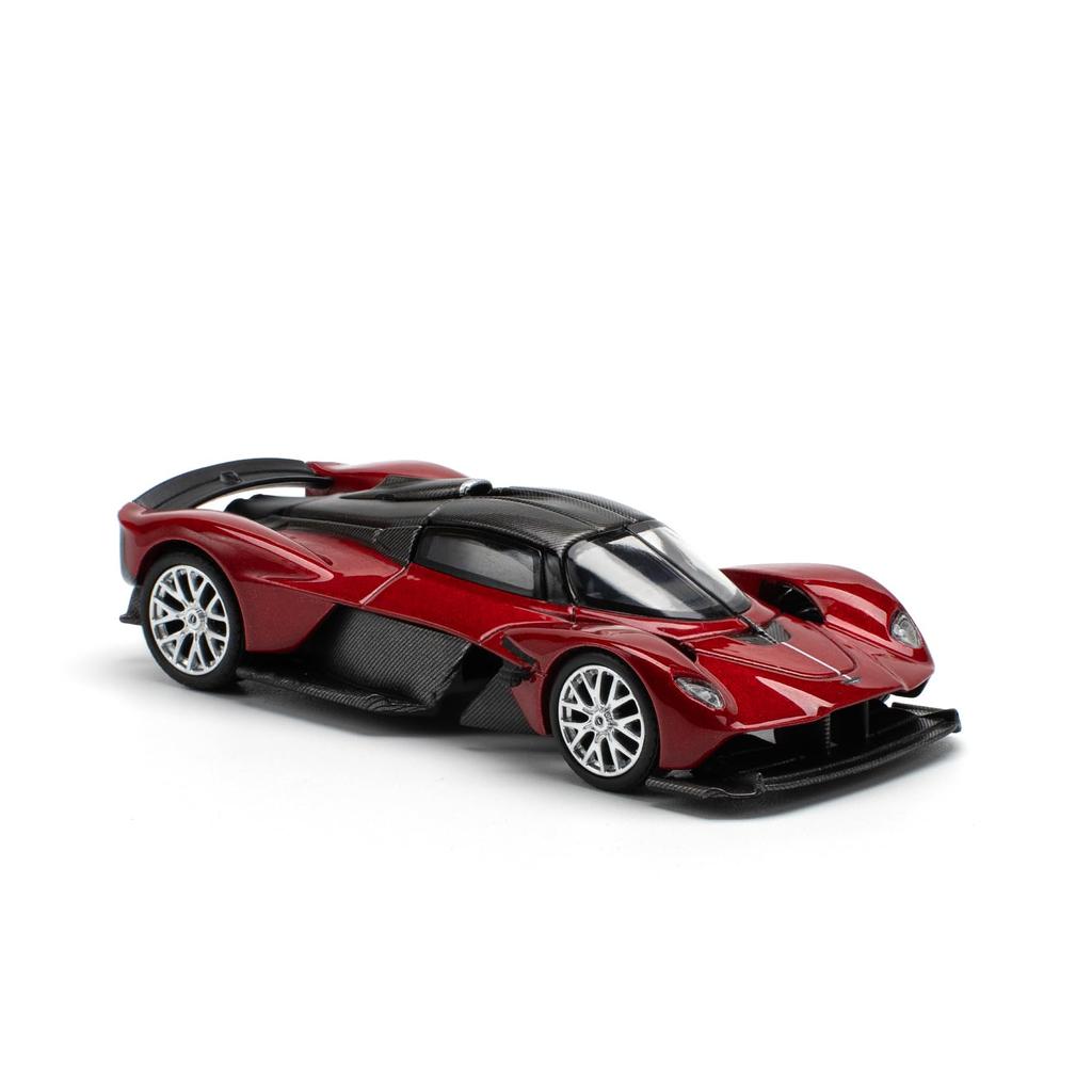 POP RACE ASTON MARTIN VALKYRIE SUPERNOVA RED Finished Product PR640152 1/64 -