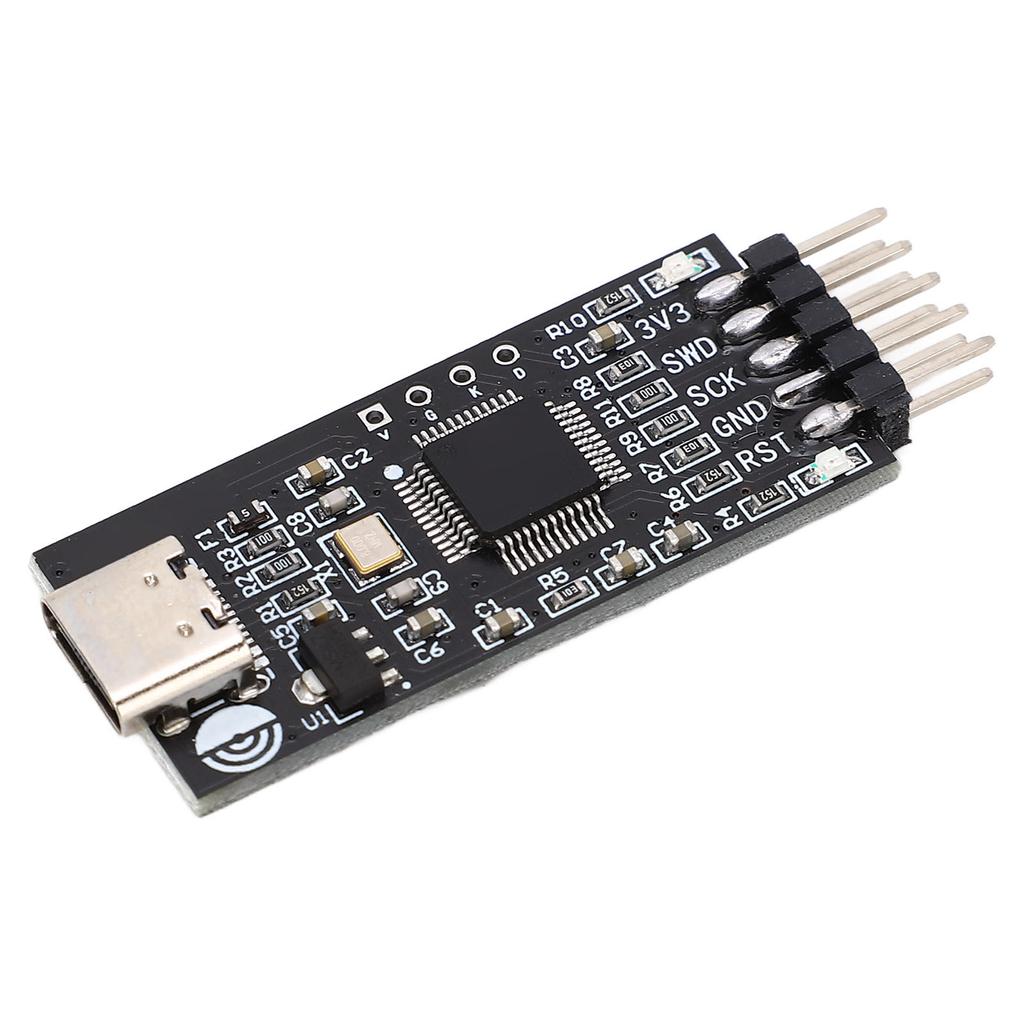 Simulation Download Burner STM32 Development Debugger SWD USB Serial Port Offline Downloader DC5V