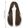 Halloween Women Layered Wigs Realistic Lolita Cosplay Wigs Sweet Long Straight Hair Wigs  Summer
