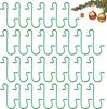 50PCS/100PCS Christmas Hook S-Shaped DIY Xmas Tree Pendant Christmas Decoration Doll Hooks For Home Party Baby Bedroom Accessory
