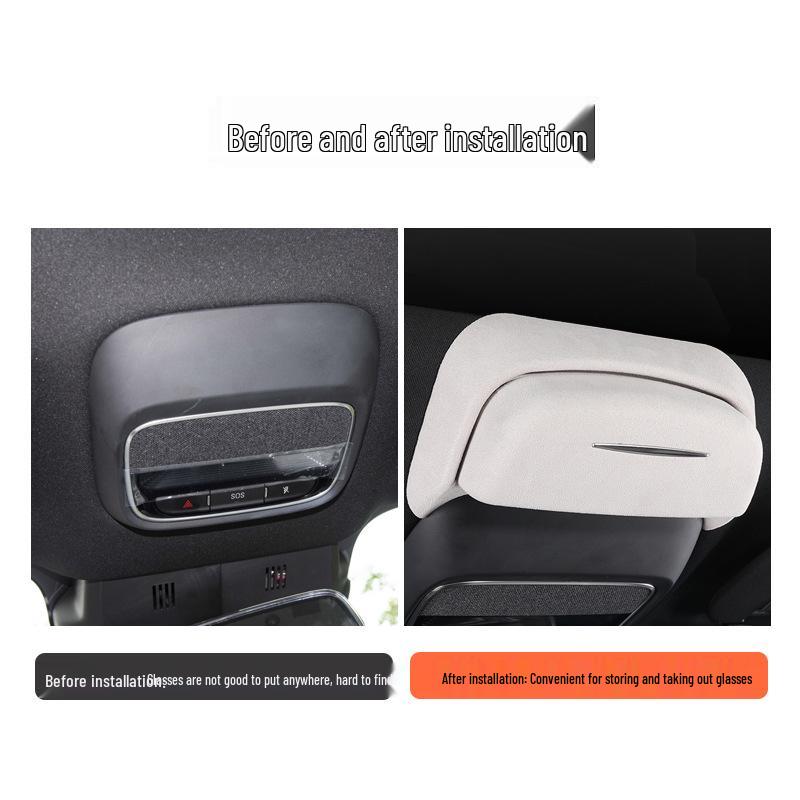 Clip de rangement pour lunettes Xpeng G6: Accessoire Intérieur de Voiture pour Remplacer le Porte-Lunettes Modèle 25