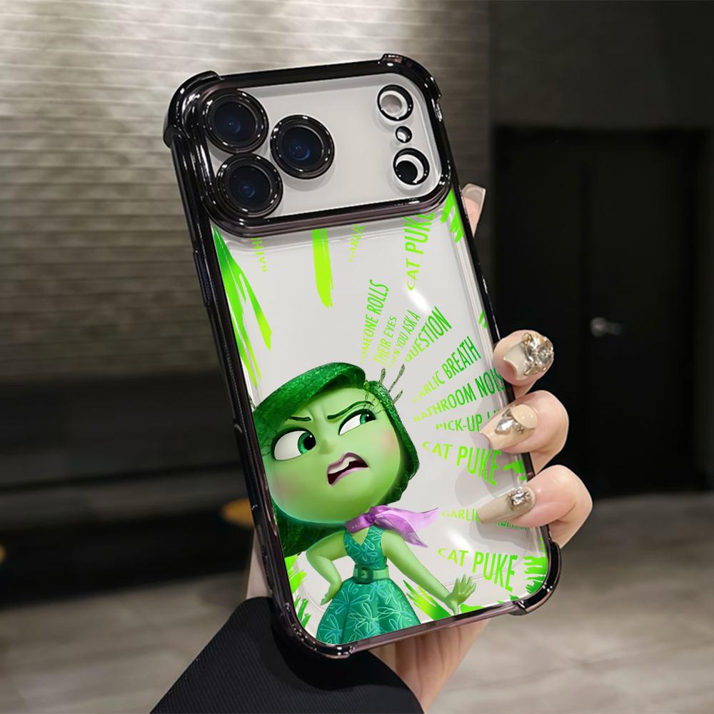 Funny Inside Out Phone Case for Samsung Galaxy A57 A56 A55 A54 A53 A52 A37 A36 A16 A06 4G 5G Anti-drop Transparent Cover