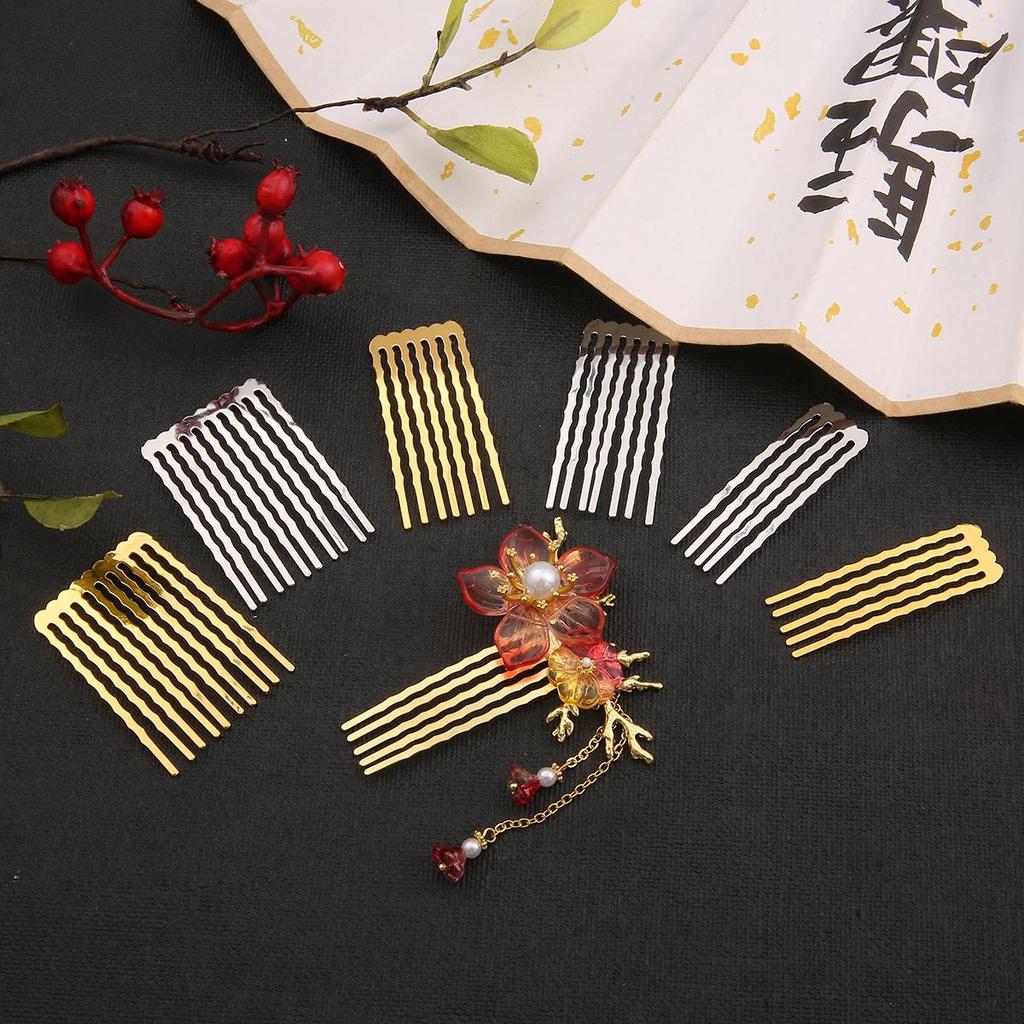 Copper Hairpin Base 5cm U-Pin Material for DIY Hair Jewelry Craft 1 Pc