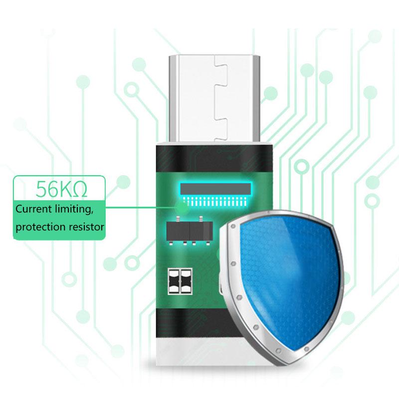 Buy USB 3.1 Type C Female To Micro USB Male Adapter Converter Connector