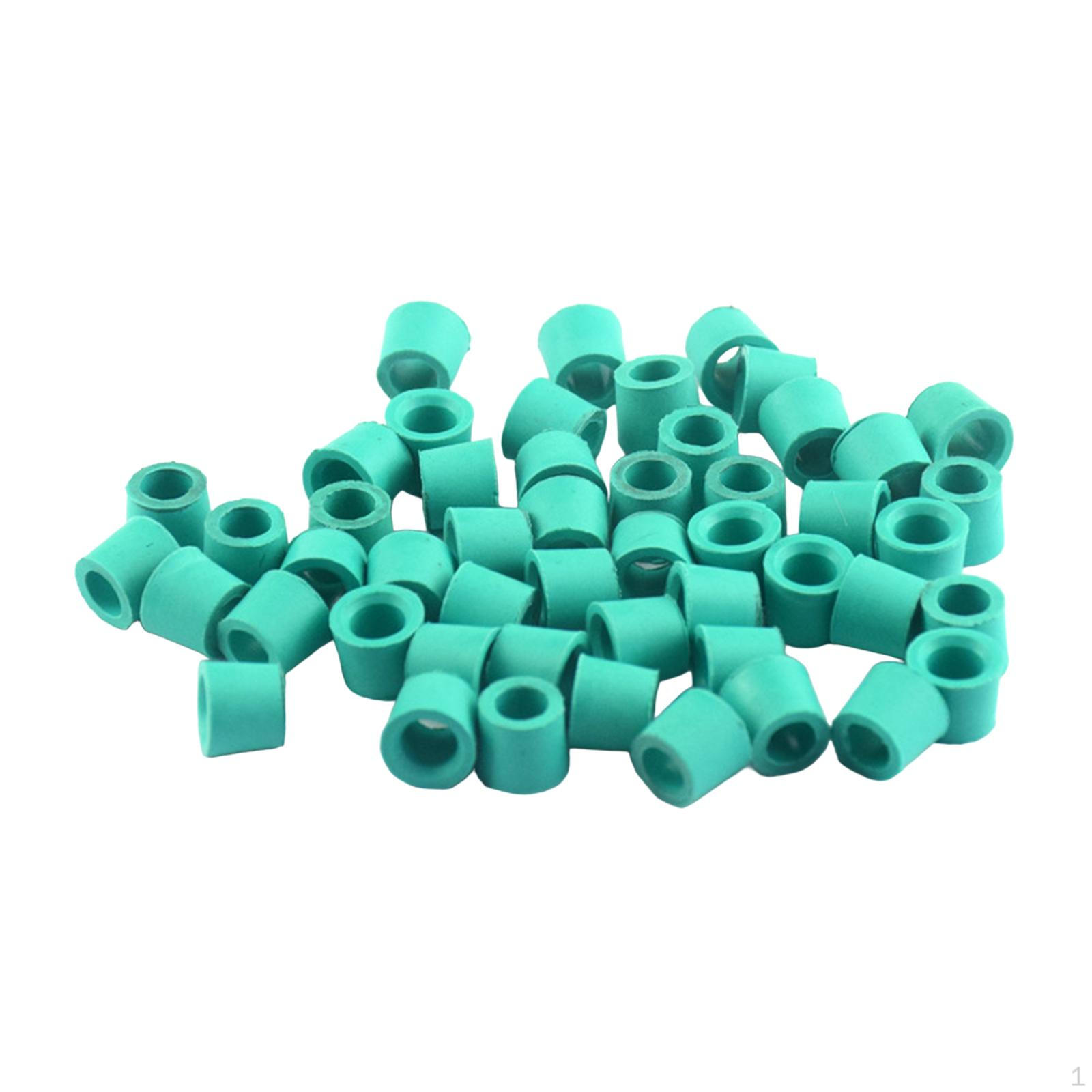 

50 шт. набор для ремонта уплотнений заправочного шланга, профессиональная прокладка водопроводного клапана зелёный