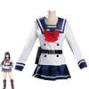 Sky Invasion Cosplay Costume Honjo Yuri Nise Makoto Shinzaki Kuyou Maid Cosplay Outfit Mask