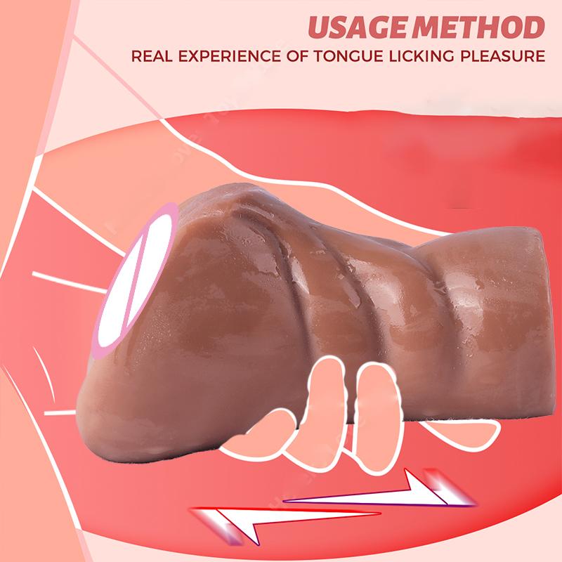 Podwójne kanały realistyczna pochwa sztuczne materiały dla dorosłych kieszonkowa cipka miękki męski masturbator seks maszyna prawdziwa pochwa silikonowa