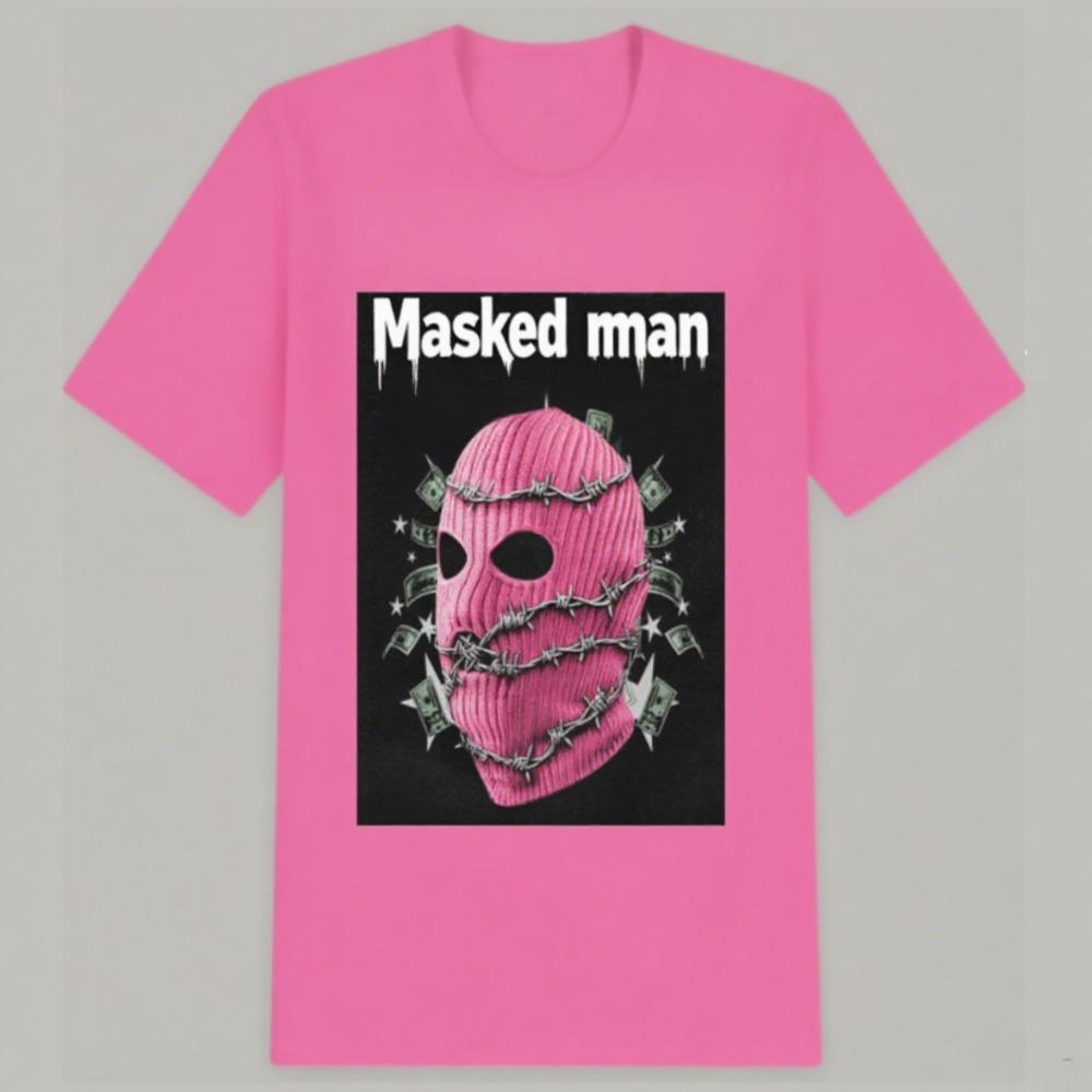 Trendový potisk Pár Přílivová značka Prodyšné Tričko s krátkým rukávem Vznikající umění Denní styl Bavlna Dámské Nové Street Style Top