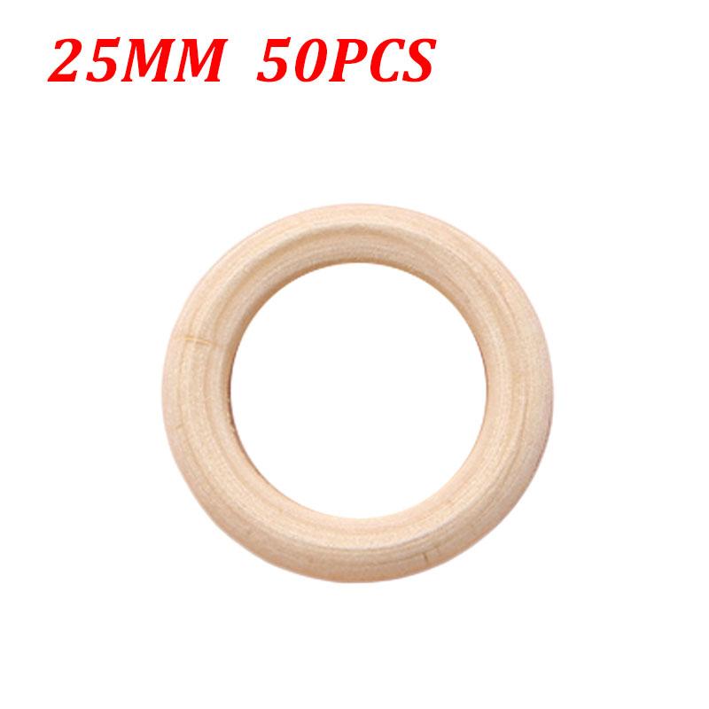 

Деревянные круги 2-6 см, сделай сам, бусины, кольца, изготовление ювелирных изделий, подвесное ремесло ручной работы, 1 комплект бежевый