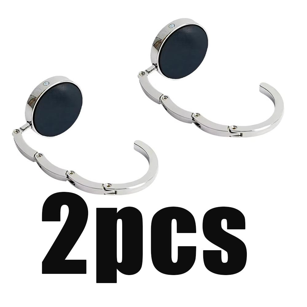 1-3Pcs Foldable Bag Hook Portable Good Load-Bearing Capacity Hanger Handbag Student Desktop Table Bag Side Of The Desk Hanger