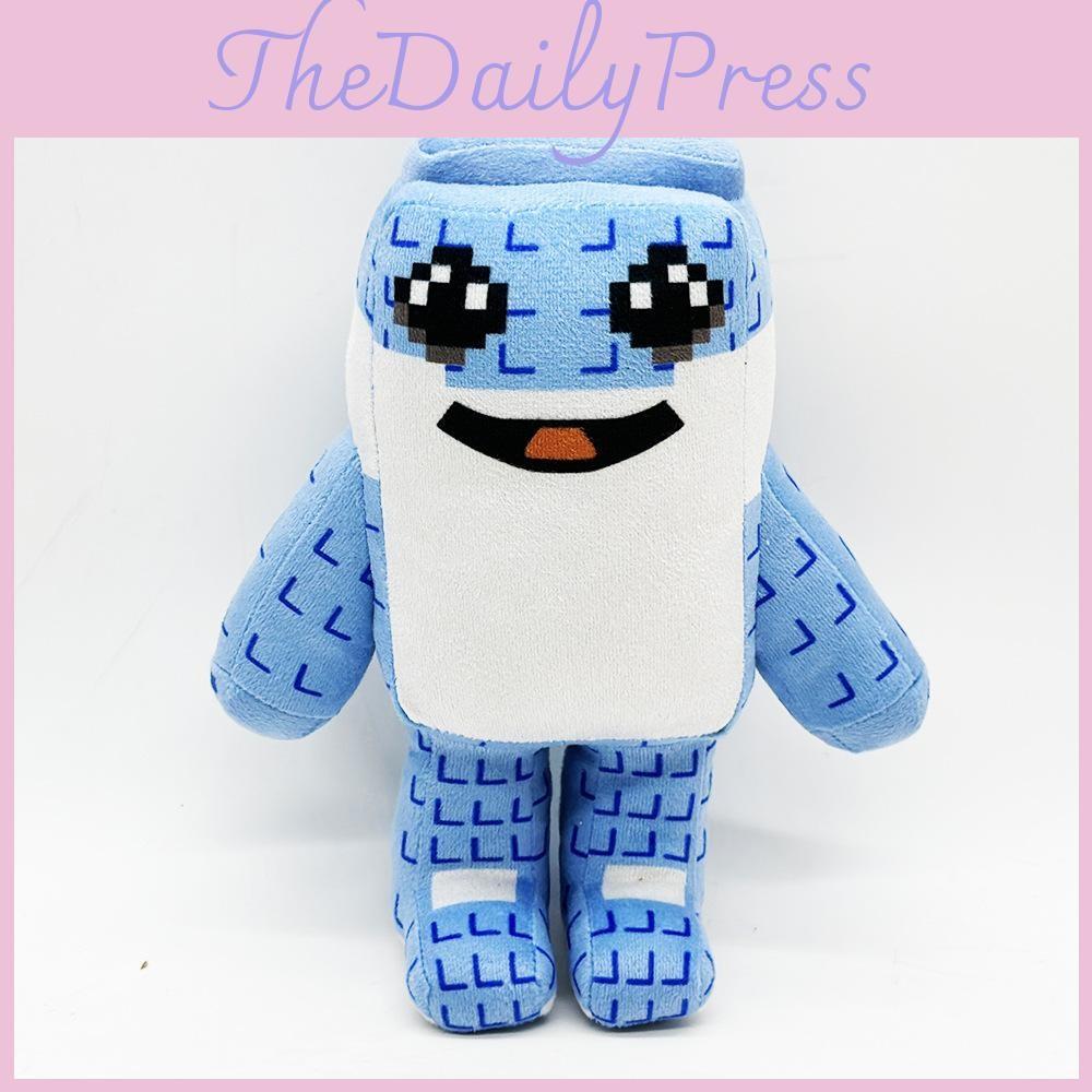 Steal A Brainrot Roblox Mosaic Human Character Plush Toy Ornament Playroom Decor