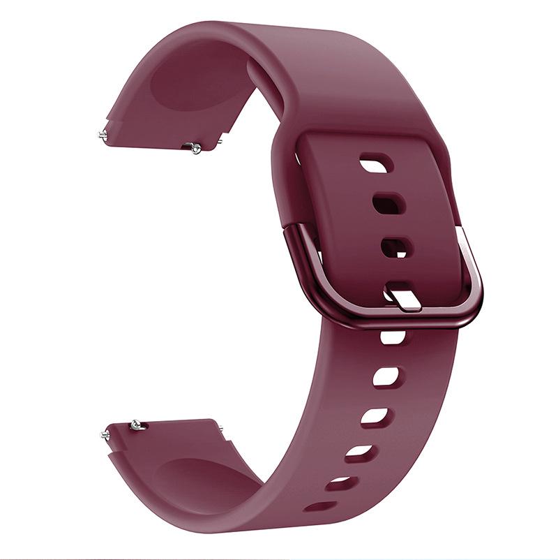18mm Printed Silicone Strap for Xiaomi Watch & Garmin Vivo Move 3S/4S