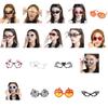 Halloweenowe Śmieszne Okulary Imprezowe Cosplay Okulary Dekoracje Upominki Akcesoria Dekor