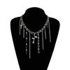 Elegant Floral Crucifix Charm Necklace Adjustable Velvets Cord Jewelry Clavicle Chain Accessory For Gifting
