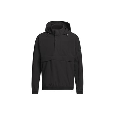 Adicross Anorak Pullover Color Block Golf Hoodie Jacke Herren Jacke Schwarz IS8898