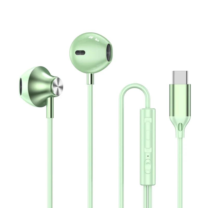 Căști cu fir pentru Samsung HiFi Surround In-ear USB Tip C 3.5mm Cu control pe fir Căști cu fir pentru Galaxy S24 S23 A55 Ultra