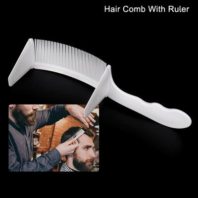 1 Pcs Gebogene Clipper Kamm Männer Barber Stylist Flache Top Pinsel Schneiden Kamm