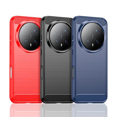 Pentru Husă Honor Magic 8 Pro Husă Honor Magic 8 Pro Rezistentă la Șocuri Silicon Moale Fibră de Carbon Husă Spate Pentru Husă Honor Magic 8 Pro