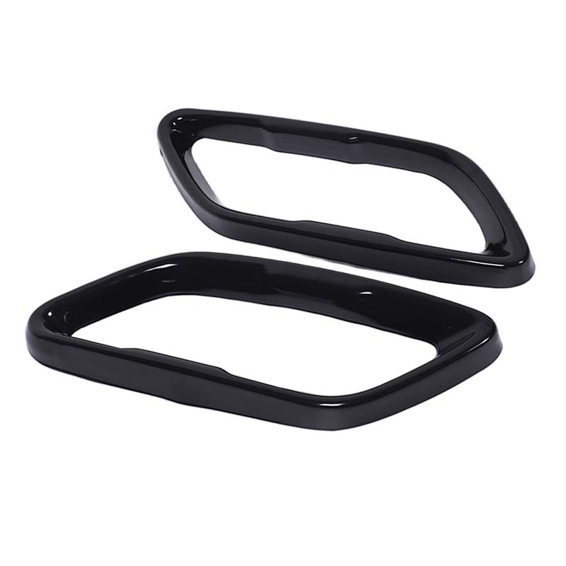 

For BMW 8 Series G14 G15 G16 -2025 car Stainless Steel Black Car Exhaust Pipe Tail Throat Cover Decoration Accessories чёрный