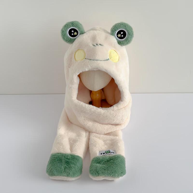 Plush Bear Ear Hat, Scarf & Gloves Set 68CM