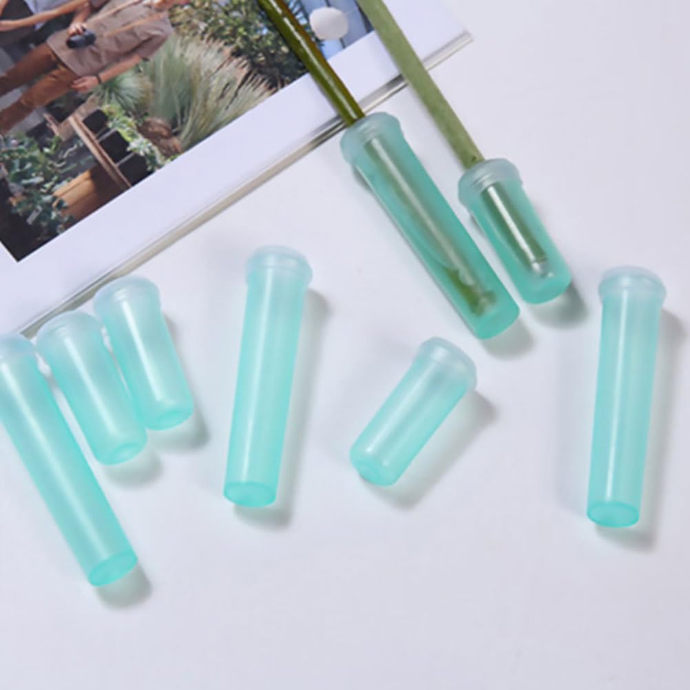 FRCOLOR Flower Nutrition Tube Flower Tube 7cm Flower Water Tube of Cut Flower Life Extension Tube Transparent Flower Water Tube Water Cultivation