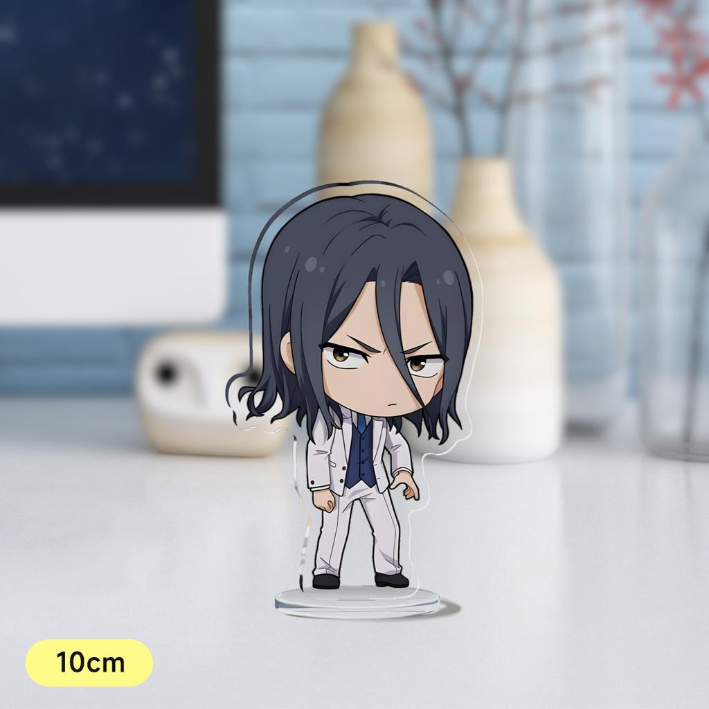 Anime Wind Breaker 10cm Acrylic Stand Sakura Haruka Yukai Akihiko Su Fang Q Version Mini Figure Model Plate Gift