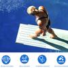 Steel Pool Diving Board Mounting Replacement for Two Hole Diving Boards Easy Installation with Screws&Washers