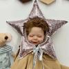 Elegant Star Headband Photography Props Sparkling Adjustable Glitter Hat Soft Children Size Party Accessories Children Shows