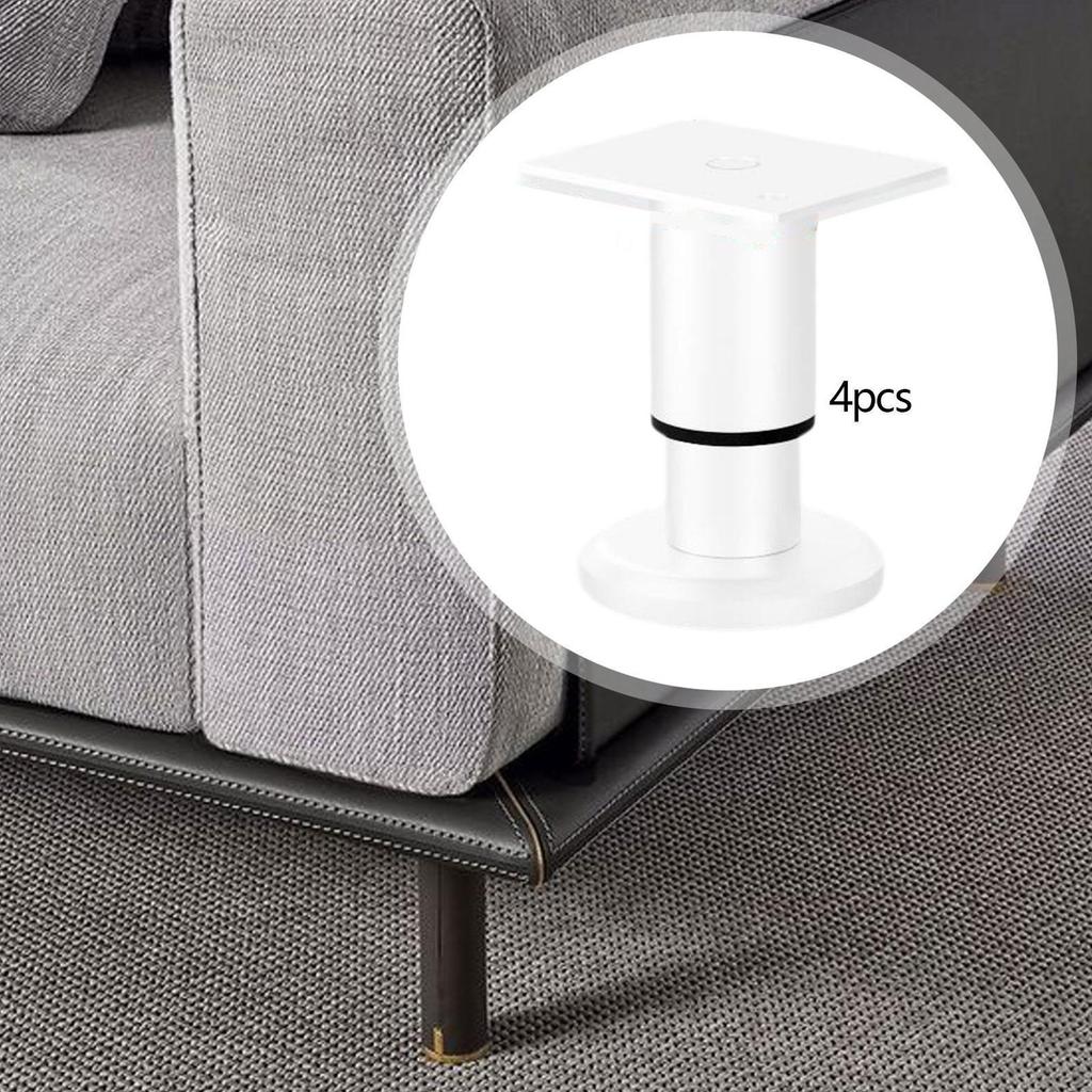 4 Stück Höhenverstellbare Möbelstützfüße Schrankverlängerung Schwerlastfuß