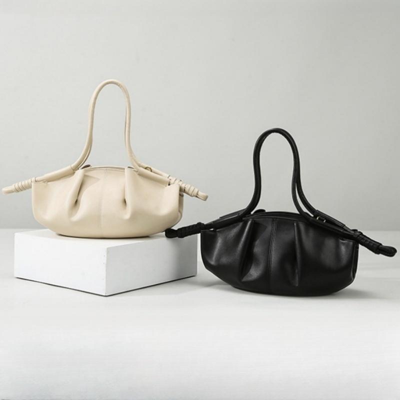 2025 New Personality Popular Women's Shoulder Bags Premium Soft PU Ladies Handbags Fashion Folding Cloud Bag Luxury Casual Messenger Bag for Females
