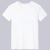 Men Solid Color T-Shirt Round Sleeve Summer Tee Neck Short Casual Loose Fit Tee Shirt