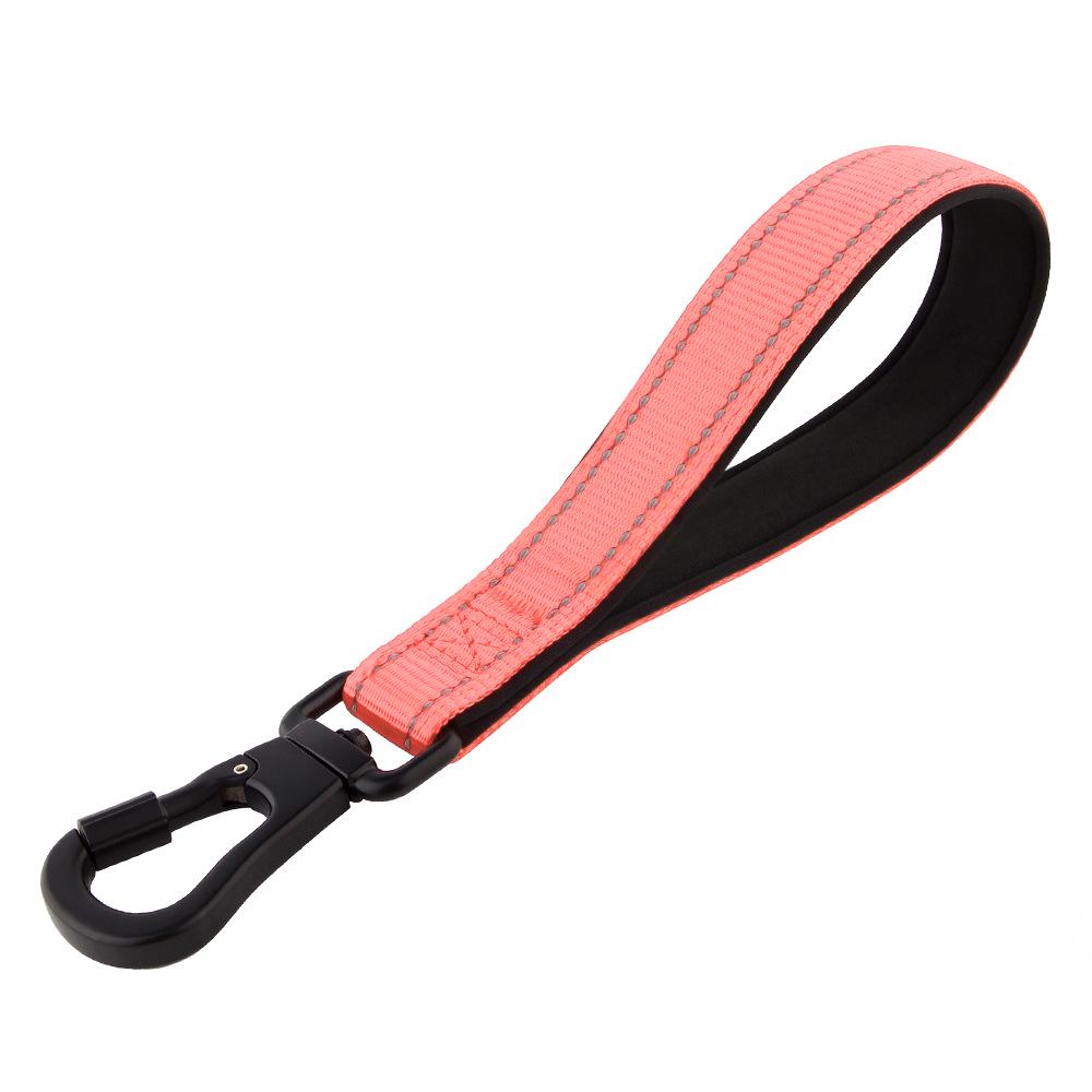 Nylon Short Training Leash for Medium and Large Dogs - Durable Traction Rope
